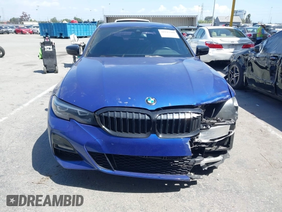 2022 BMW 3 Series 330i with VIN 3MW5R1J07N8C43346, listed as a IAAI auction lot 41947588 with 48,615 mi miles and . Bid and sale history available at DreamBid. Image 13.