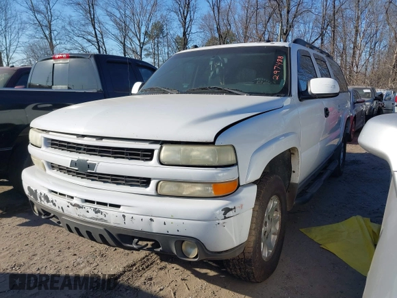 2004 Chevrolet Suburban Z71 with VIN 3GNFK16T84G297488, listed as a IAAI auction lot 41671436 with 1 mi miles. Bid and sale history available at carsss.com. Image 2.