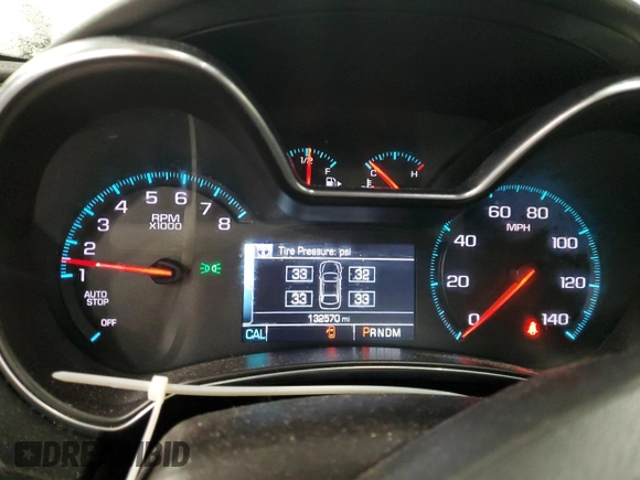 2015 Chevrolet Impala LTZ with VIN 1G1155SL4FU101157, listed as a Copart auction lot 45894775 with 132,570 mi miles and Salvage Title. Bid and sale history available at DreamBid. Image 9.