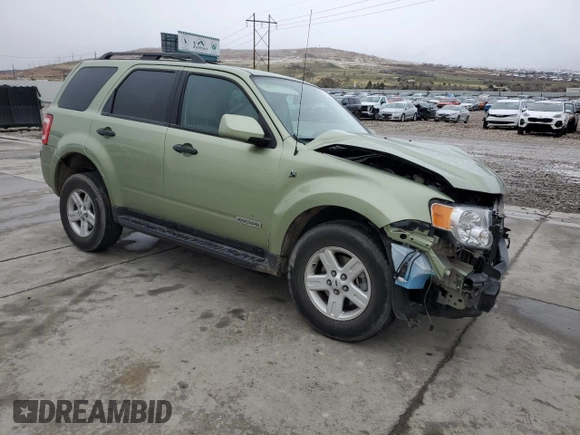 2008 Ford Escape Hybrid with VIN 1FMCU59H58KD21566, listed as a Copart auction lot 51238325 with 34,288 mi miles and Salvage title. Bid and sale history available at DreamBid. Image 4.