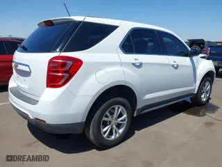 2017 Chevrolet Equinox LS with VIN 2GNFLEEK5H6134988, listed as a IAAI auction lot 41998031 with 57,167 mi miles. Bid and sale history available at carsss.com. Image 4.