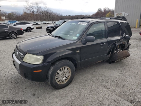 2006 Mercury Mariner Luxury with VIN 4M2CU57156KJ04794, listed as a Copart auction lot 79893144 with 179,100 mi miles and Non Repairable. Bid and sale history available at carsss.com. Image 1.