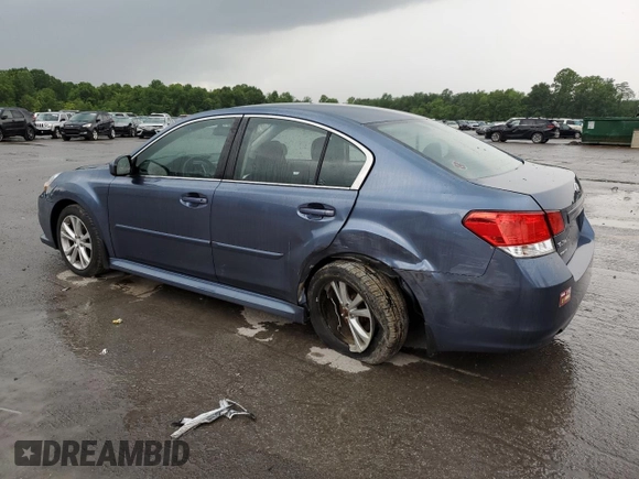 2013 Subaru Legacy Premium with VIN 4S3BMBC63D3035712, listed as a Copart auction lot 60236995 with 163,072 mi miles and Salvage title. Bid and sale history available at DreamBid. Image 2.