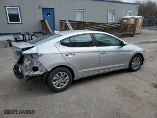 2017 Hyundai Elantra SE with VIN KMHD74LF1HU423707, listed as a Copart auction lot 51880985 with 108,604 mi miles and Salvage Title. Bid and sale history available at carsss.com. Image 3.