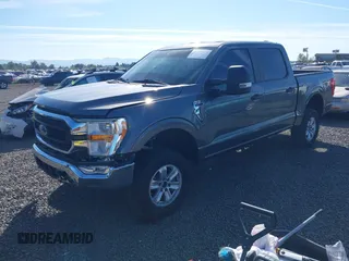 2021 Ford F-150 XL with VIN 1FTFW1E86MKD57397, listed as a IAAI auction lot 42174774 with 59,227 mi miles and . Bid and sale history available at DreamBid. Image 18.