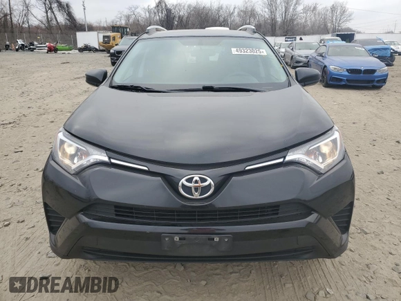 2016 Toyota RAV4 LE with VIN 2T3BFREV2GW454983, listed as a Copart auction lot 49323025 with 183,910 mi miles and Salvage Title. Bid and sale history available at DreamBid. Image 5.