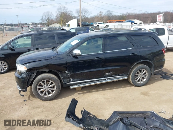 2018 Dodge Durango SXT with VIN 1C4RDJAG4JC434807, listed as a IAAI auction lot 41893271 with 94,447 mi miles and . Bid and sale history available at DreamBid. Image 14.