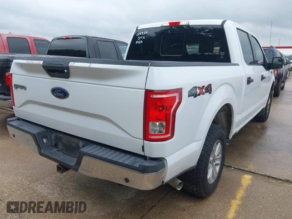 2017 Ford F-150 XL with VIN 1FTEW1EFXHKD12771, listed as a IAAI auction lot 42468240 with 106,212 mi miles and . Bid and sale history available at DreamBid. Image 4.