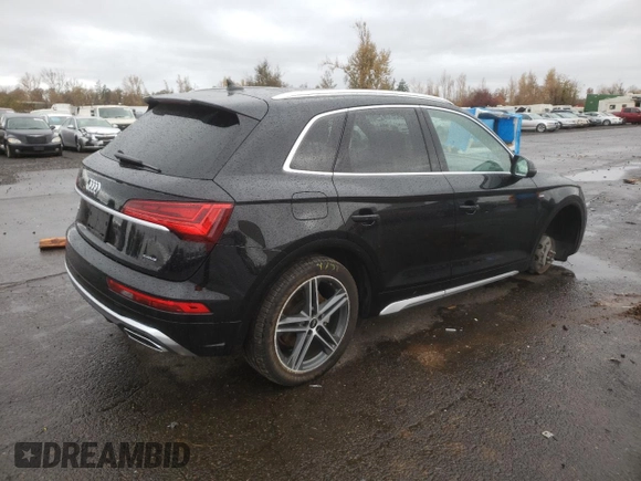 2021 Audi Q5 Premium Plus with VIN WA1E2AFY9M2039628, listed as a Copart auction lot 68333322 with 21,839 mi miles. Bid and sale history available at carsss.com. Image 3.