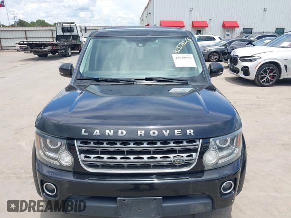 2016 Land Rover LR4 HSE with VIN SALAG2V68GA796101, listed as a IAAI auction lot 42578555 with 132,376 mi miles and . Bid and sale history available at DreamBid. Image 12.