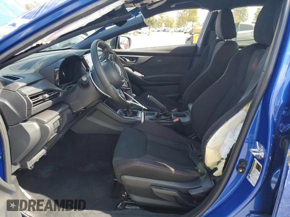 2024 Subaru WRX Premium с VIN JF1VBAH61R9811657, выставлен на аукционе Copart как лот 51669315 с пробегом 2 056 миль миль и Списание • Salvage title. История ставок и продаж доступна на DreamBid. Изображение 7.