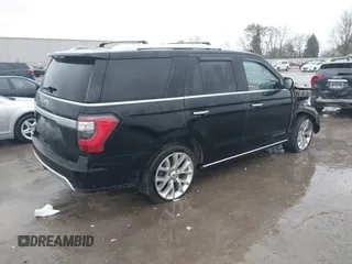 2018 Ford Expedition Platinum with VIN 1FMJU1MT2JEA16459, listed as a IAAI auction lot 40856863 with 125,434 mi miles. Bid and sale history available at carsss.com. Image 4.