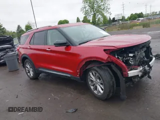 2022 Ford Explorer Limited with VIN 1FMSK8FH4NGB82875, listed as a IAAI auction lot 42318300 with 41,291 mi miles and . Bid and sale history available at DreamBid. Image 1.