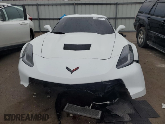 2017 Chevrolet Corvette Grand Sport 2LT with VIN 1G1YY2D79H5103035, listed as a Copart auction lot 86903954 with 27,785 mi miles and Salvage Title. Bid and sale history available at carsss.com. Image 5.
