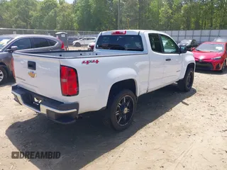 2020 Chevrolet Colorado 4WD Work Truck with VIN 1GCHTBEN6L1242736, listed as a IAAI auction lot 42062267 with 52,191 mi miles and . Bid and sale history available at DreamBid. Image 4.