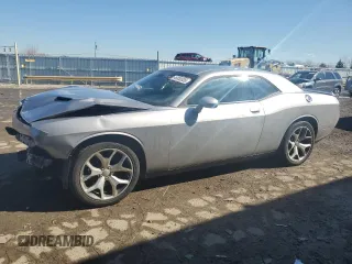 2016 Dodge Challenger SXT Plus with VIN 2C3CDZAG0GH101549, listed as a Copart auction lot 46853525 with 74,975 mi miles and Salvage title. Bid and sale history available at DreamBid. Image 1.