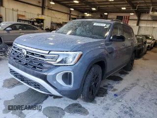 2025 Volkswagen Atlas SE with VIN 1V2CR2CA4SC501945, listed as a Copart auction lot 44755615 with Not provided miles and Salvage title. Bid and sale history available at DreamBid. Image 1.