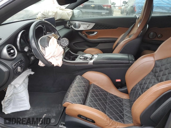 2017 Mercedes-Benz C 63 S AMG z VIN WDDWK8HB6HF447553, wystawiony jako Copart lot #44613555 z przebiegiem 15 460 mil mil oraz Szkoda całkowita • Salvage title. Historia ofert i sprzedaży dostępna na DreamBid. Obrazek 7.
