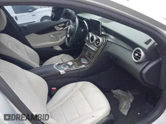 2018 Mercedes-Benz C 300 with VIN WDDWF4KB6JR398171, listed as a IAAI auction lot 42444653 with Not provided miles and . Bid and sale history available at DreamBid. Image 5.