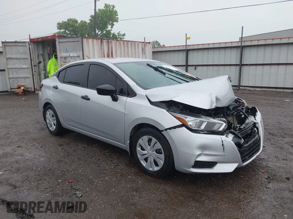 2021 Nissan Versa S with VIN 3N1CN8DV4ML820029, listed as a IAAI auction lot 42199581 with 109,743 mi miles and . Bid and sale history available at DreamBid. Image 1.