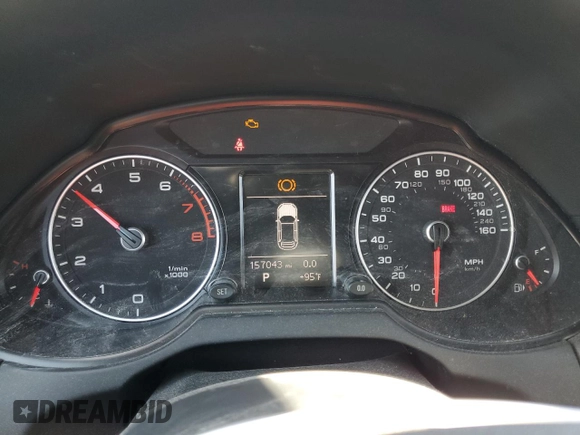 2014 Audi Q5 Premium z VIN WA1CFAFP2EA014791, wystawiony jako Copart lot #61251745 z przebiegiem 157 043 mil mil oraz Czysty tytuł • Clean title. Historia ofert i sprzedaży dostępna na DreamBid. Obrazek 9.