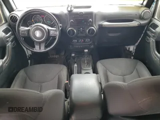 2018 Jeep Wrangler JK Unlimited Sport S with VIN 1C4HJWDG5JL864679, listed as a Copart auction lot 76408744 with 77,728 mi miles and Salvage Title. Bid and sale history available at carsss.com. Image 8.