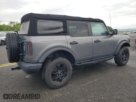 2022 Ford Bronco with VIN 1FMEE5BP6NLA79660, listed as a Copart auction lot 58370975 with 28,359 mi miles and Salvage title. Bid and sale history available at DreamBid. Image 3.