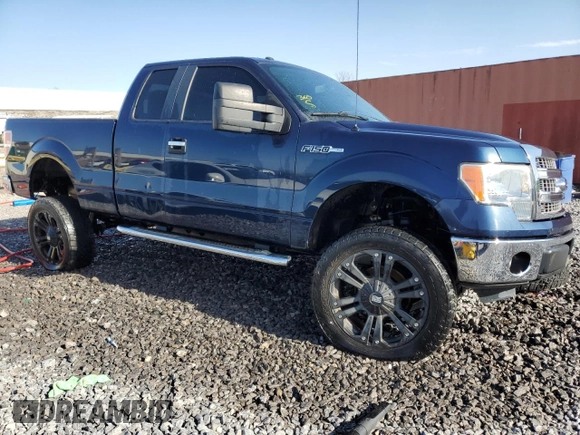 2013 Ford F-150 XL with VIN 1FTFX1CF0DKG38254, listed as a Copart auction lot 48121615 with 106,469 mi miles and Salvage Title. Bid and sale history available at carsss.com. Image 4.