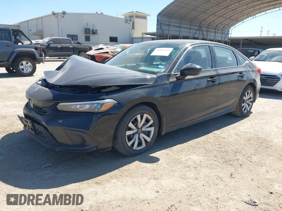 2022 Honda Civic LX z VIN 2HGFE2F20NH573453, wystawiony jako IAAI lot #41854126 z przebiegiem 34 289 mil mil oraz . Historia ofert i sprzedaży dostępna na DreamBid. Obrazek 17.