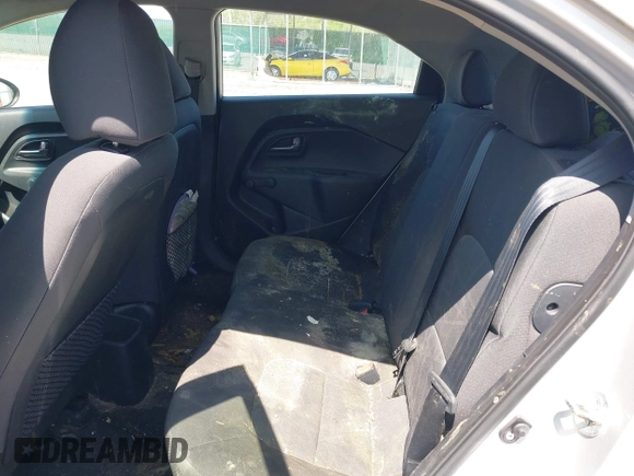 2013 Kia Rio LX with VIN KNADM5A33D6307061, listed as a IAAI auction lot 42143985 with 66,621 mi miles and . Bid and sale history available at DreamBid. Image 8.