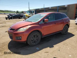 2008 Mazda CX-7 Grand Touring z VIN JM3ER29LX80190946, wystawiony jako Copart lot #61860475 z przebiegiem 136 545 mil mil oraz Czysty tytuł • Clean title. Historia ofert i sprzedaży dostępna na DreamBid. Obrazek 1.