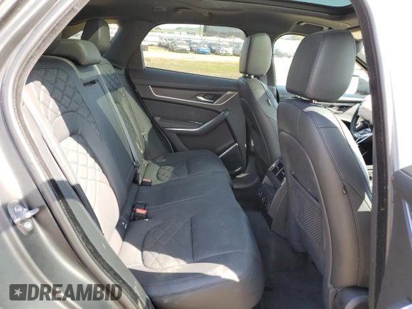 2022 Jaguar F-Pace S with VIN SADCJ2EX3NA699951, listed as a Copart auction lot 50092105 with 35,369 mi miles and Salvage title. Bid and sale history available at DreamBid. Image 11.