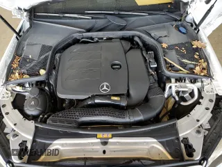 2020 Mercedes-Benz C 300 with VIN W1KWJ8DB2LF985202, listed as a Copart auction lot 53155975 with 48,895 mi miles and Salvage Title. Bid and sale history available at DreamBid. Image 11.