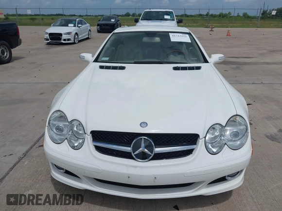 2007 Mercedes-Benz SL 550 with VIN WDBSK71F57F126438, listed as a IAAI auction lot 42743122 with 62,978 mi miles and . Bid and sale history available at DreamBid. Image 12.