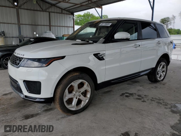 2019 Land Rover Range Rover Sport HSE with VIN SALWR2RK3KA827660, listed as a Copart auction lot 56170505 with 80,549 mi miles and Clean title. Bid and sale history available at DreamBid. Image 1.