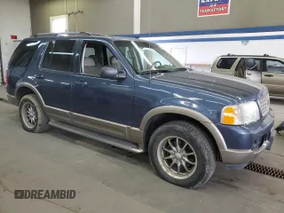 2003 Ford Explorer Eddie Bauer z VIN 1FMZU74E33UC42235, wystawiony jako Copart lot #55652015 z przebiegiem 152 313 mil mil oraz Tytuł czysty. Historia ofert i sprzedaży dostępna na DreamBid. Obrazek 4.