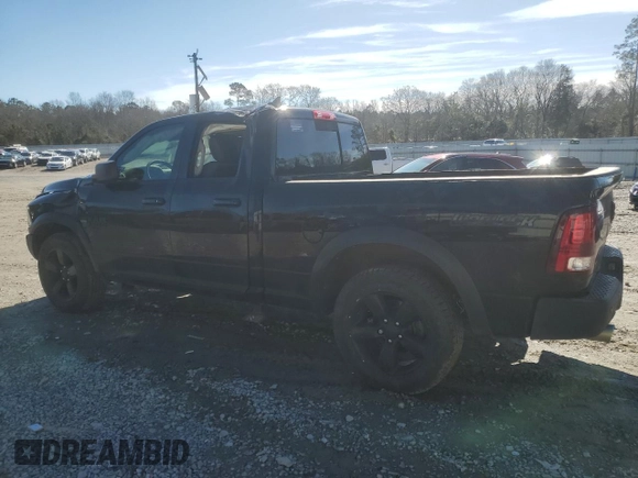 2019 Ram 1500 Classic Warlock with VIN 1C6RR6GT2KS745296, listed as a Copart auction lot 42486155 with 77,076 mi miles and Salvage Title. Bid and sale history available at carsss.com. Image 2.