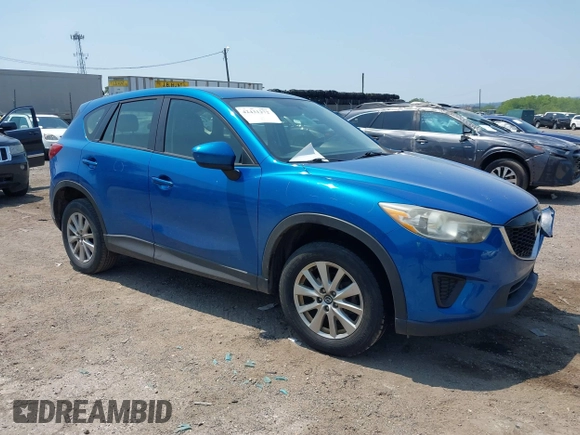 2014 Mazda CX-5 Sport z VIN JM3KE4BE4E0367444, wystawiony jako IAAI lot #42431272 z przebiegiem 181 191 mil mil oraz . Historia ofert i sprzedaży dostępna na DreamBid. Obrazek 1.
