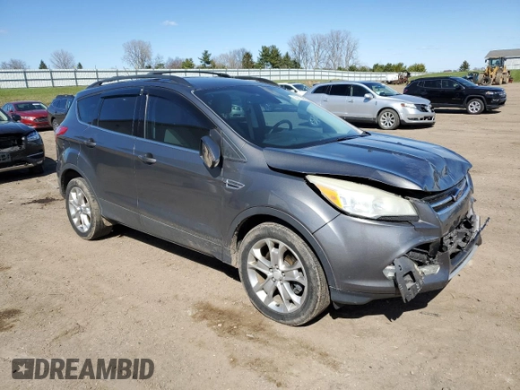 2013 Ford Escape SEL with VIN 1FMCU9HX9DUC16950, listed as a Copart auction lot 53211925 with 145,800 mi miles and Clean Title. Bid and sale history available at carsss.com. Image 4.