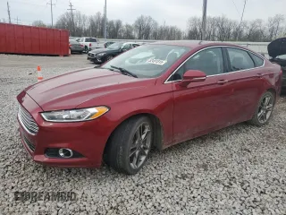 2016 Ford Fusion Titanium with VIN 3FA6P0K95GR104520, listed as a Copart auction lot 52491815 with 116,602 mi miles and Salvage Title. Bid and sale history available at carsss.com. Image 1.