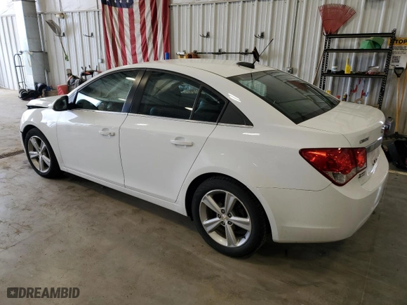 2015 Chevrolet Cruze LT with VIN 1G1PE5SB1F7235639, listed as a Copart auction lot 53167865 with 90,954 mi miles and Non Repairable. Bid and sale history available at carsss.com. Image 2.