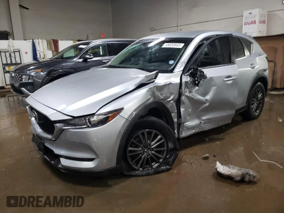 2018 Mazda CX-5 Sport with VIN JM3KFBBM8J0405678, listed as a Copart auction lot 45650845 with 81,991 mi miles and Salvage Title. Bid and sale history available at carsss.com. Image 1.