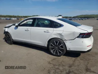 2023 Honda Accord Touring with VIN 1HGCY2F86PA068596, listed as a Copart auction lot 55878945 with 9,382 mi miles and Salvage title. Bid and sale history available at DreamBid. Image 2.