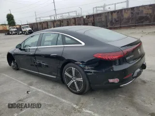 2022 Mercedes-Benz EQS with VIN W1KCG2DB2NA014313, listed as a Copart auction lot 56530564 with 22,789 mi miles and Salvage Title. Bid and sale history available at carsss.com. Image 2.