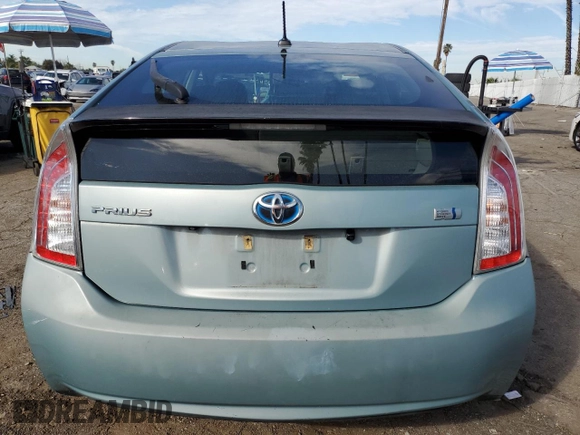 2013 Toyota Prius One with VIN JTDKN3DU8D5612478, listed as a Copart auction lot 46039855 with 141,195 mi miles and Salvage Title. Bid and sale history available at DreamBid. Image 6.