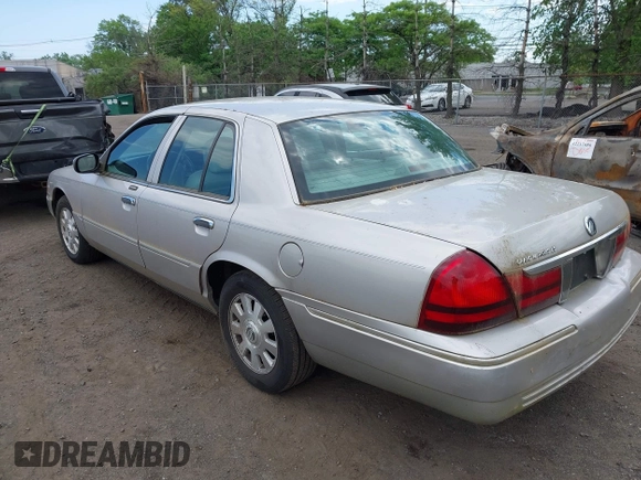 2003 Mercury Grand Marquis LS Premium with VIN 2MEFM75W83X686572, listed as a IAAI auction lot 42208087 with 93,608 mi miles and . Bid and sale history available at DreamBid. Image 3.
