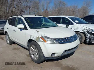 2007 Nissan Murano S with VIN JN8AZ08W67W642298, listed as a IAAI auction lot 41812262 with 175,703 mi miles and . Bid and sale history available at DreamBid. Image 1.