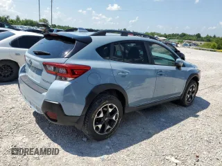 2020 Subaru Crosstrek Premium with VIN JF2GTAPC7L8216236, listed as a Copart auction lot 61494615 with 47,042 mi miles and Salvage title. Bid and sale history available at DreamBid. Image 3.