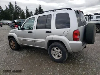 2002 Jeep Liberty Limited with VIN 1J8GL58K42W186921, listed as a Copart auction lot 46114975 with 183,200 mi miles and Clean Title. Bid and sale history available at carsss.com. Image 2.