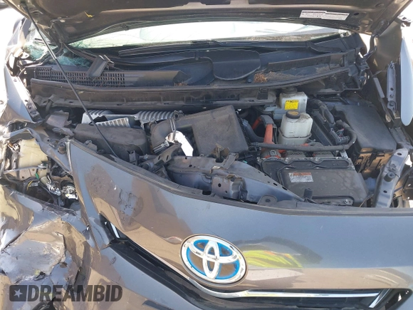 2013 Toyota Prius Two with VIN JTDZN3EU1D3282644, listed as a IAAI auction lot 42029272 with 121,734 mi miles and . Bid and sale history available at DreamBid. Image 10.